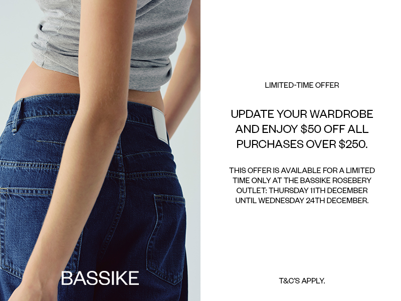Update your wardrobe at Bassike