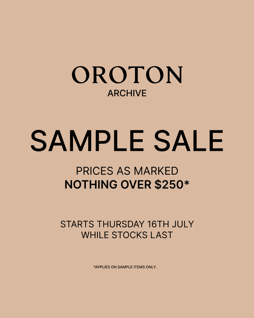 Oroton Archive