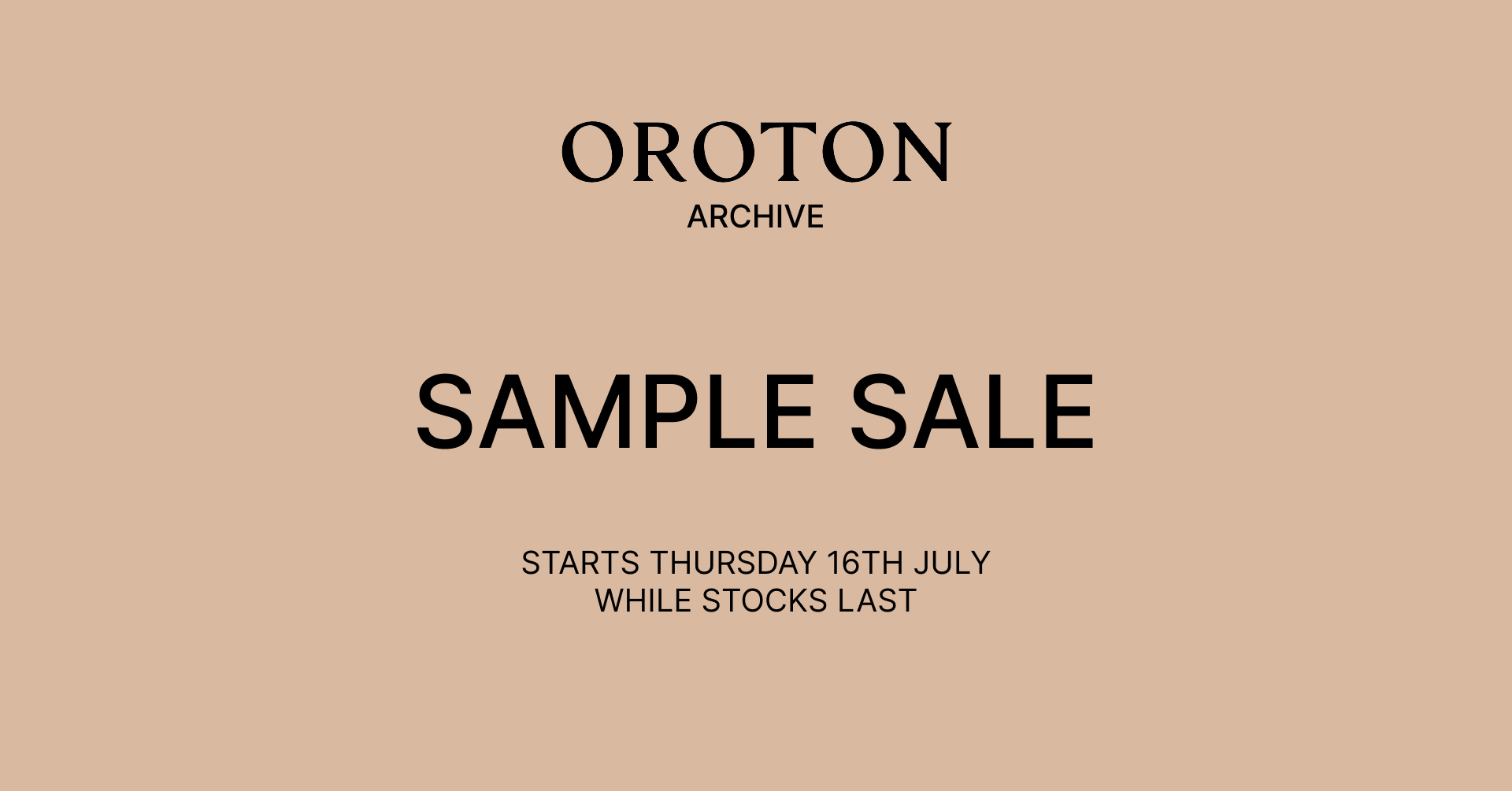 Oroton Archive