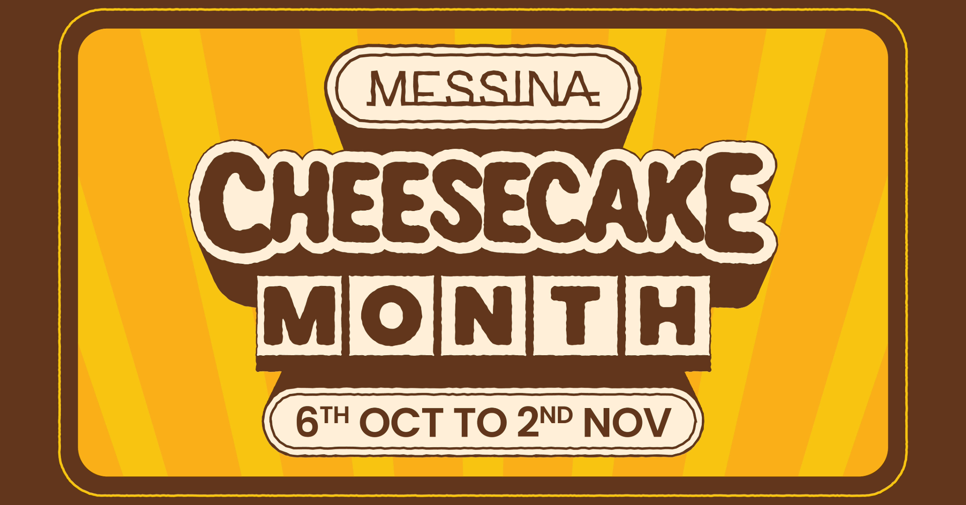 Cheesecake Month - Messina